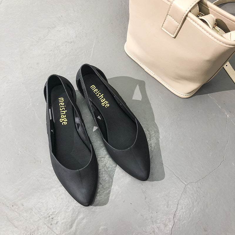 Women's Korean-style Mid-heel Platform Beach Versatile Sandals