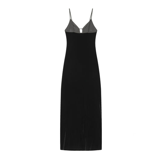 Velvet Camisole Dress For Women