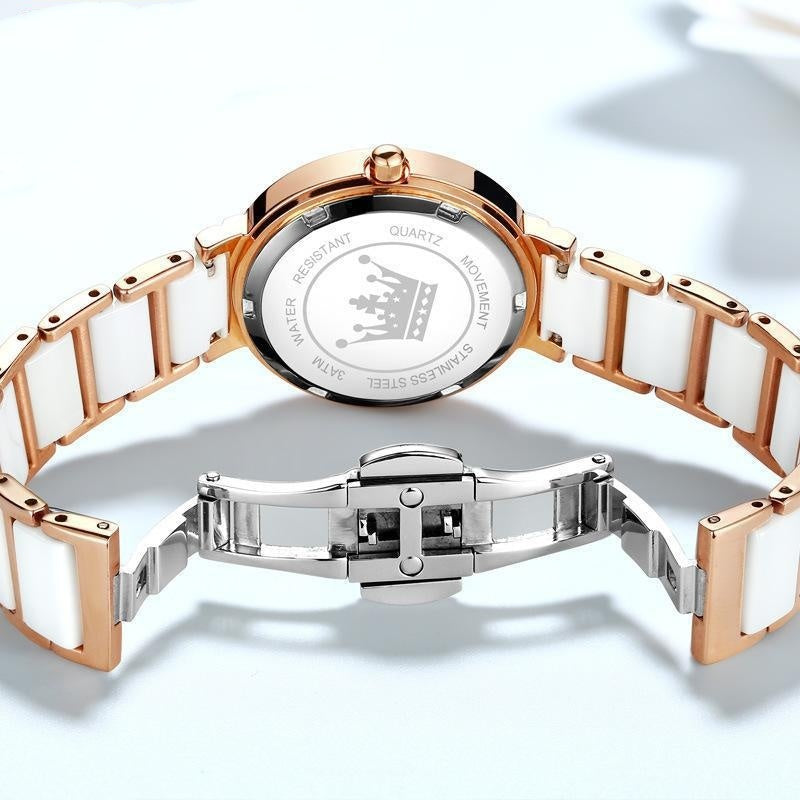 Women's Fashionable Waterproof Original Quartz Movement Niche High-end Watch