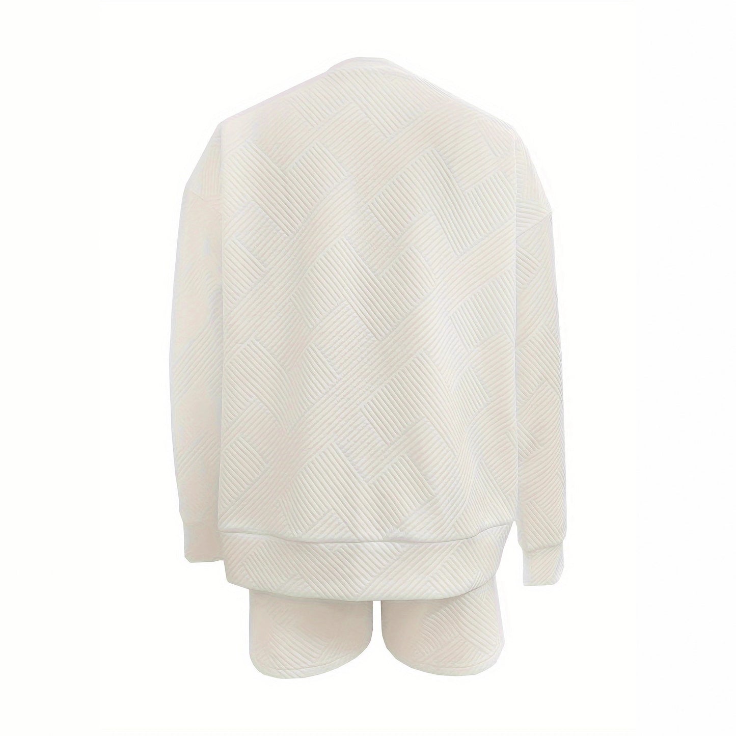 Autumn New Arrival Fashionable Simple All-Match Textured Set