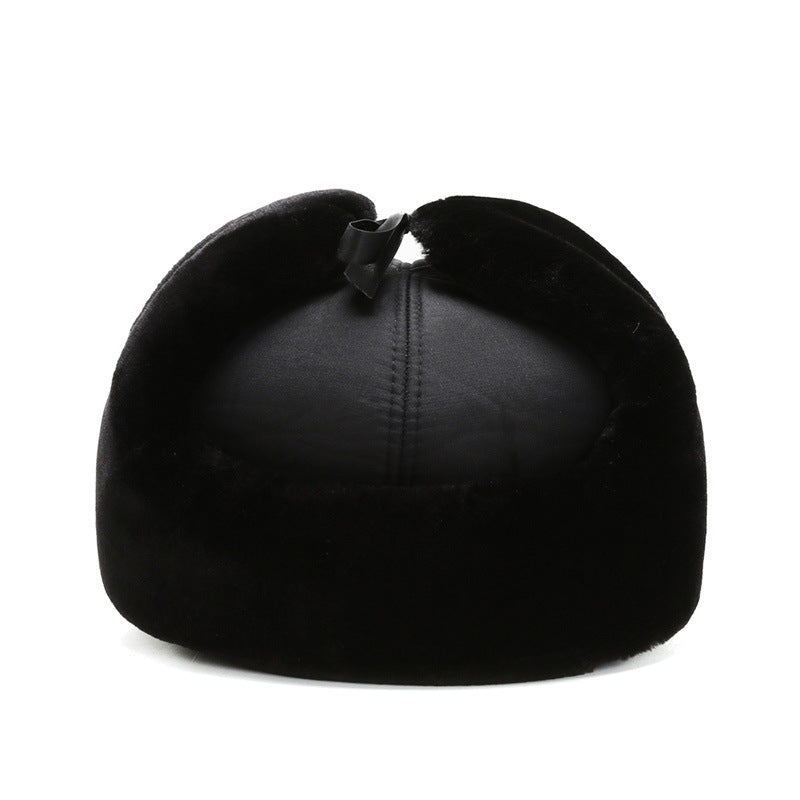 Outdoor Warmth And Thick Earmuffs Windproof And Cold Hat
