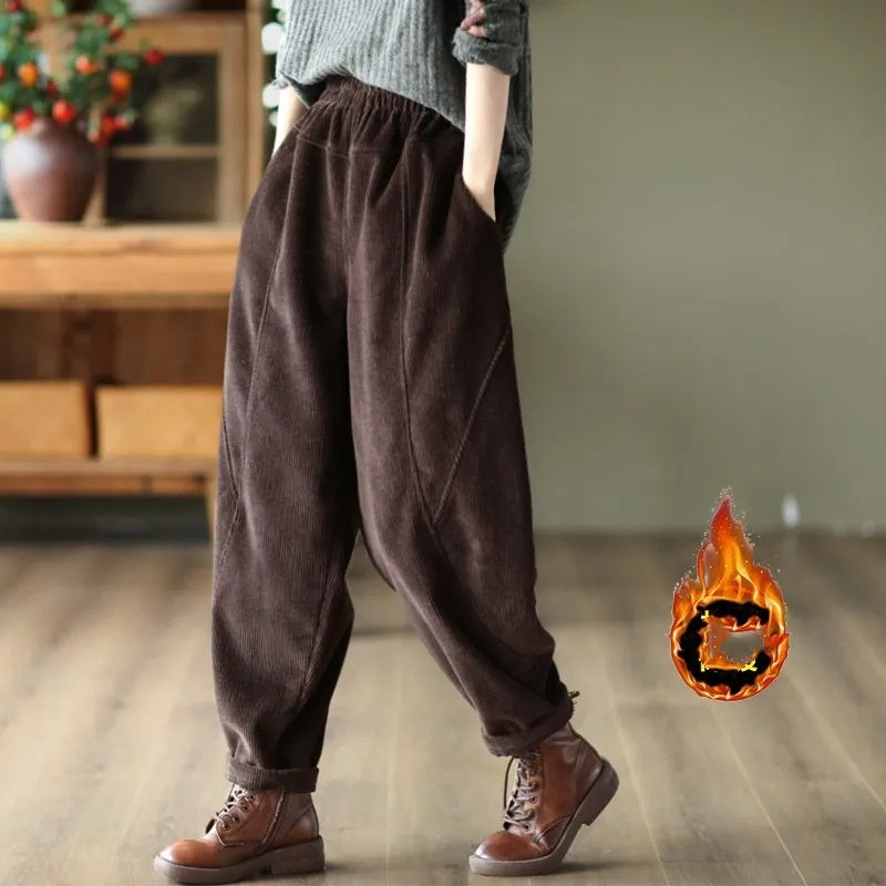 Fleece-lined Pants Children's Fleece-lined Thicker