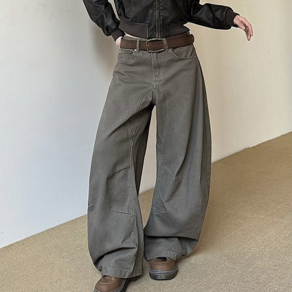 Women's American Vintage Crumpled All-matching Loose Pants