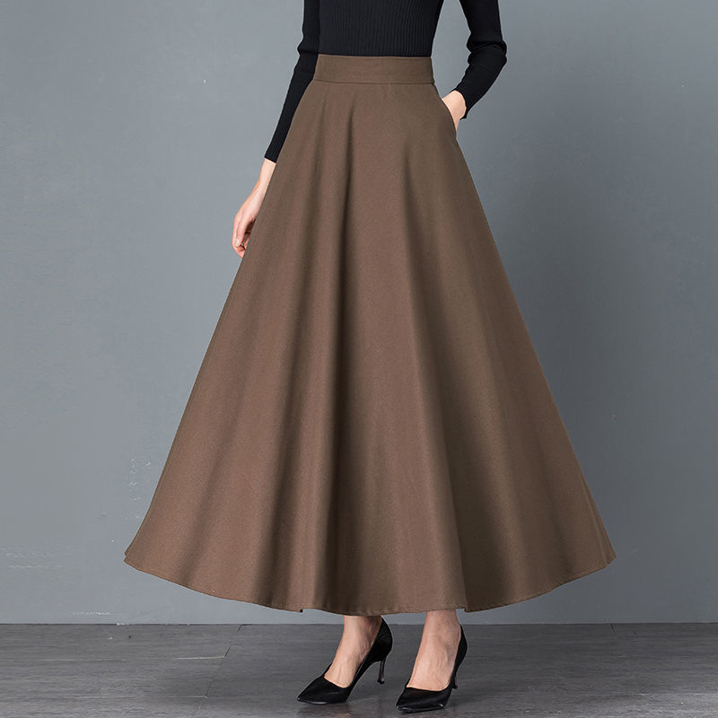 High-grade Fashionable Long Ankle Skirt