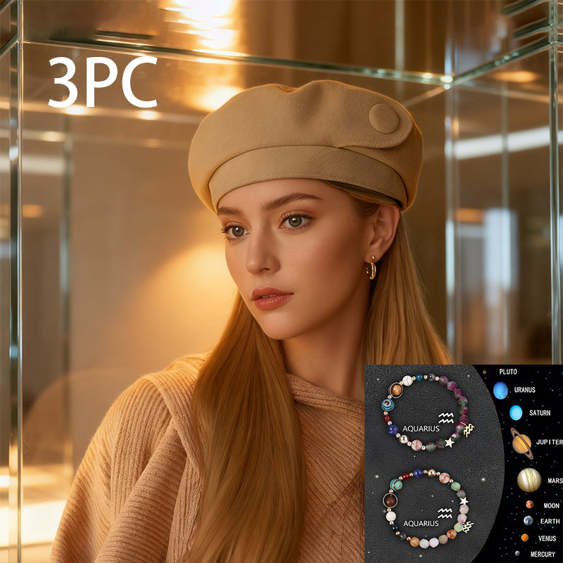 British-style Casual Painter Hat That Is Versatile And Can Show Off Your Face