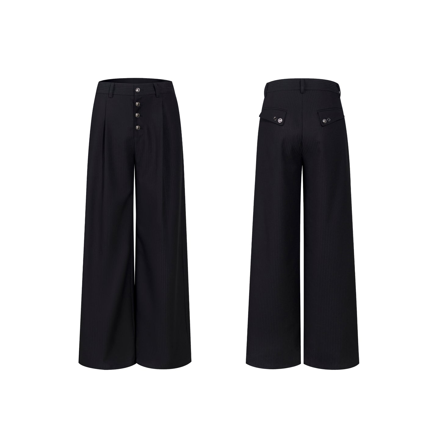Men's Double-breasted Premium Pinstripe Suit Jacket