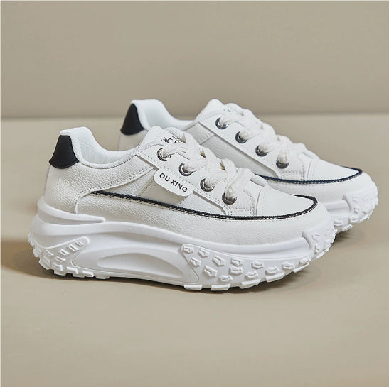 Thick Bottom Casual Women's Sports Shoes