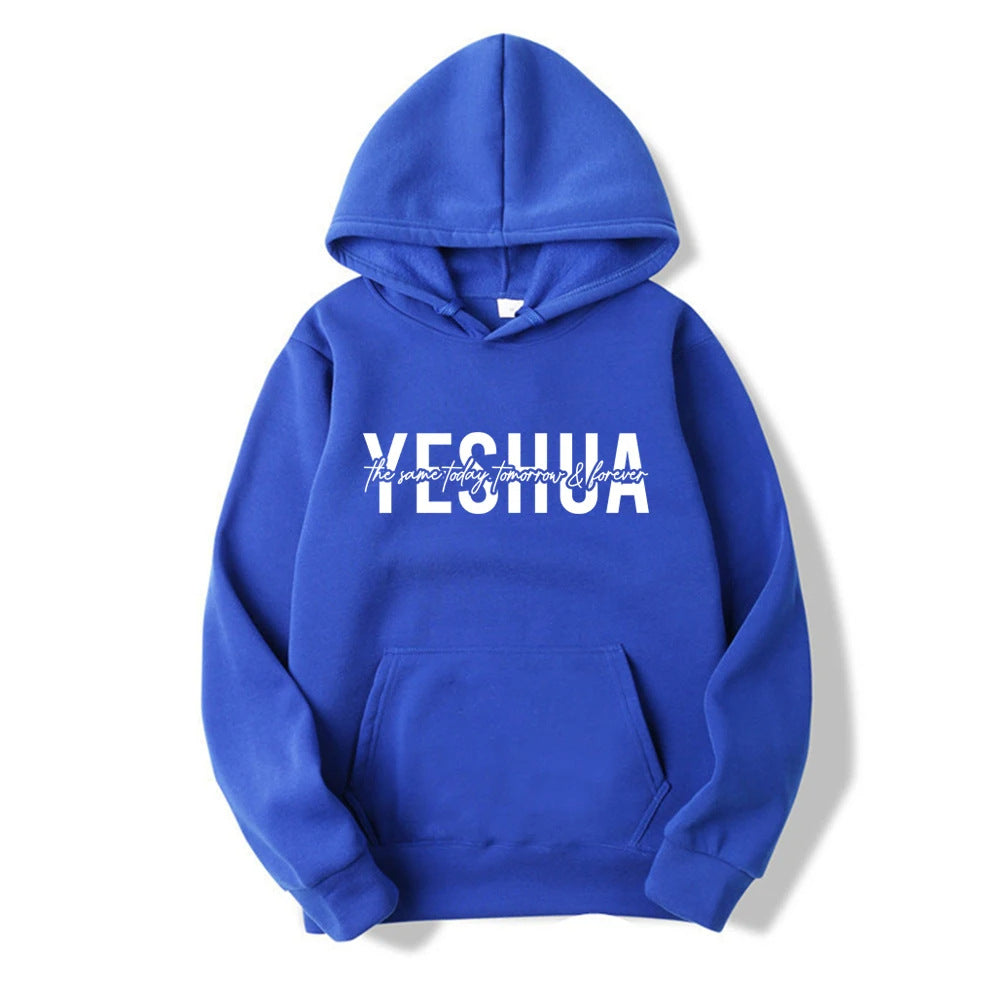 Yeshua Hoodie Kristen Hættetrøje Religiøs