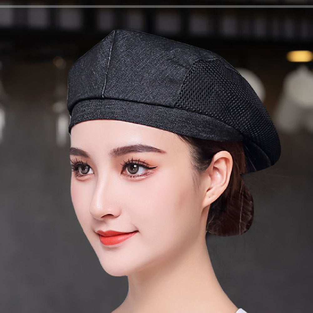 Kitchen Cowboy Breathable Beret Work  Female