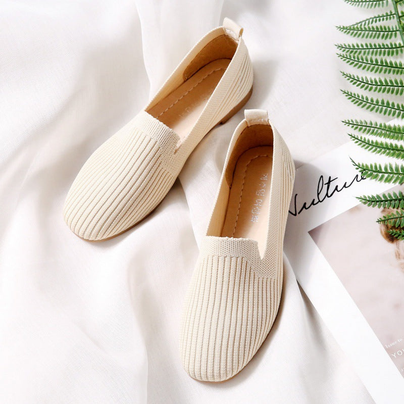 Women's Casual Lightweight Breathable Flat Shoes