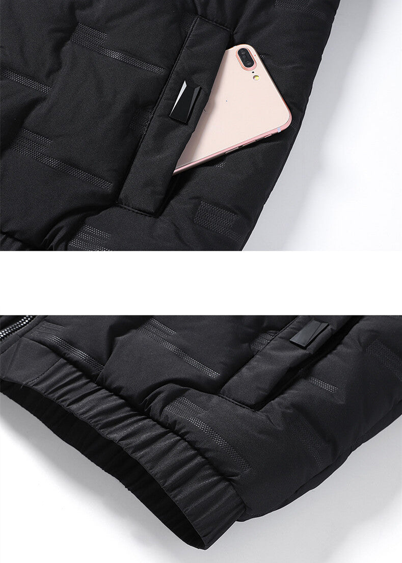 Men's Winter Short Fashion Thickened Down Jacket