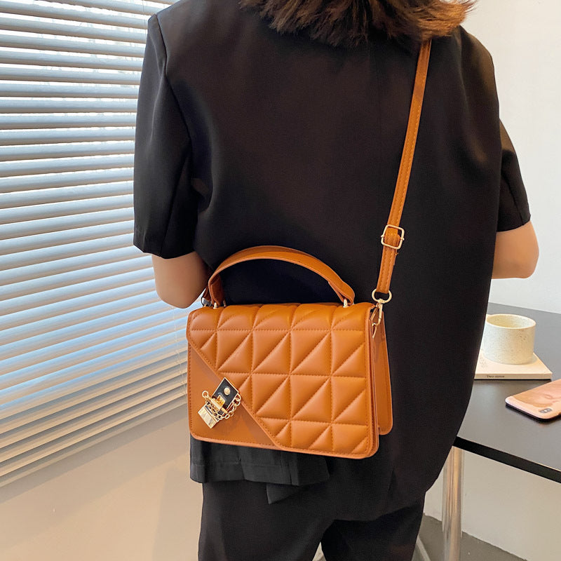 New Chain Casual Rhombus One Shoulder Messenger Bag