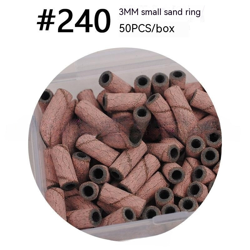 3 mm farvet mini neglepolerings- og eksfolierende slibering