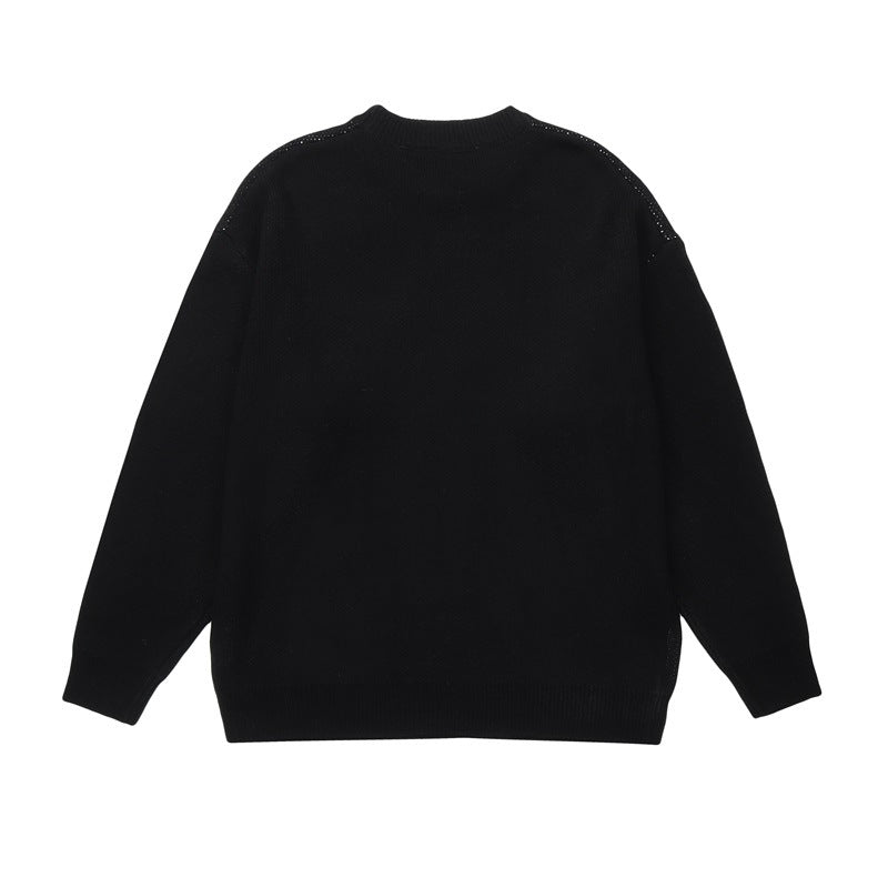 Men's Acrylic Round Neck Sweater