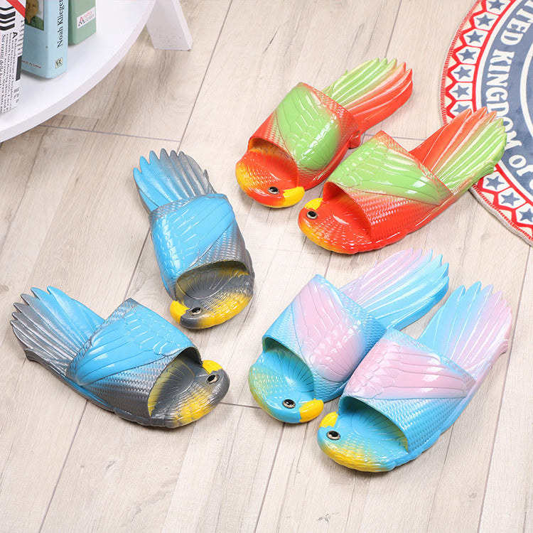 Plastic Slippers Pvc Cartoon Cute Funny Creative Personality Parent-child