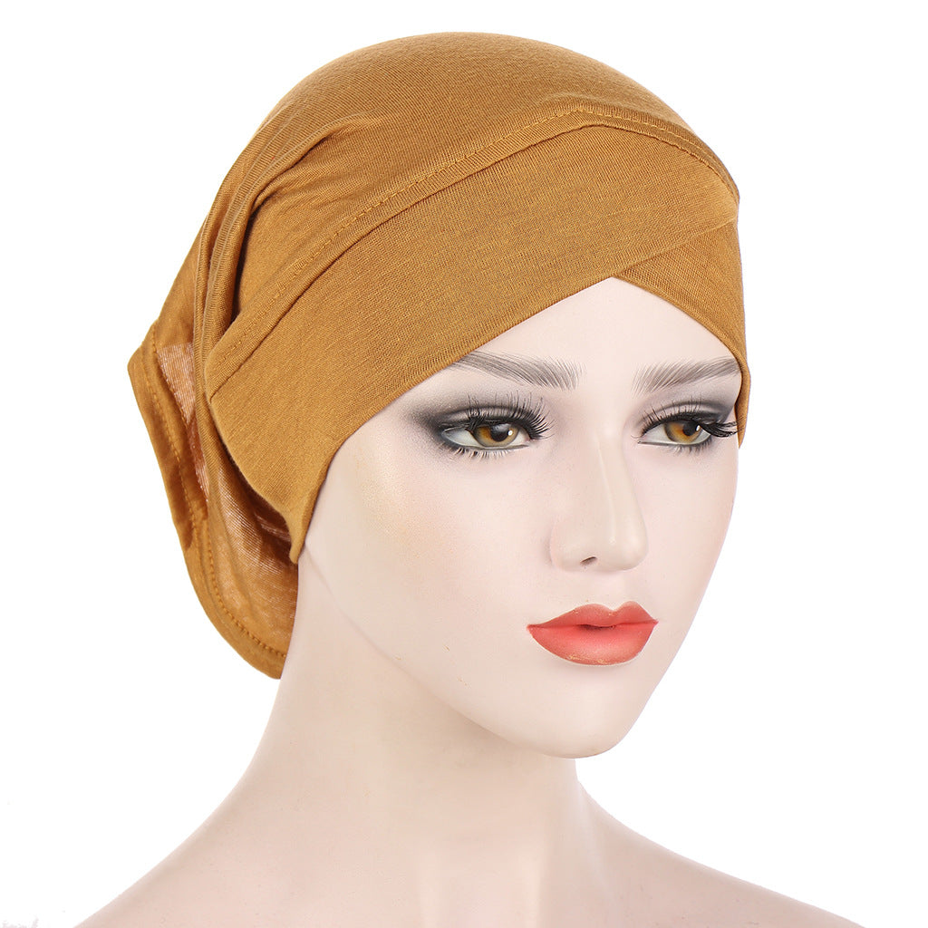 Multicolor Forehead Cross Smoke Pipe Cap