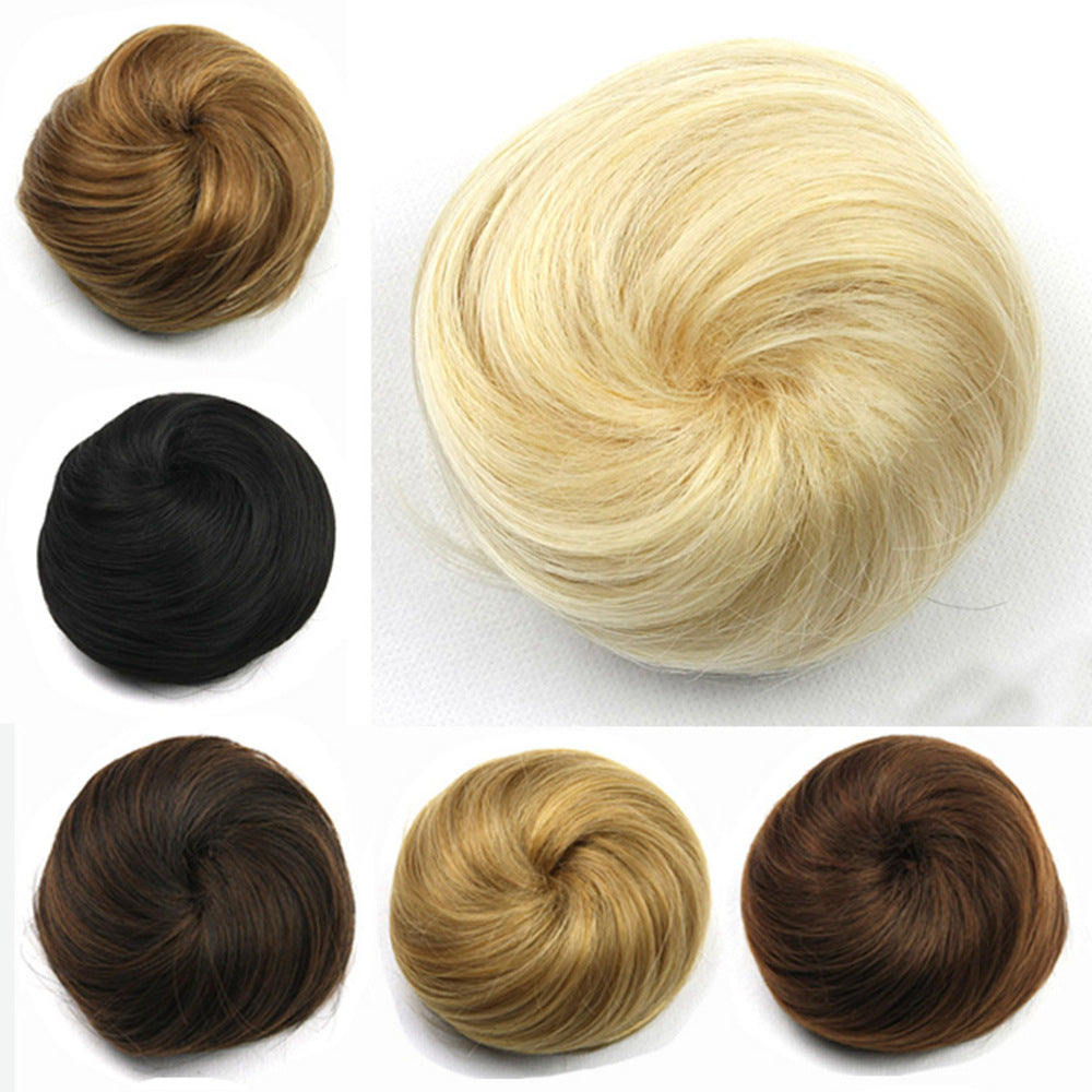 Hair Bag Bun Bun Hair Piece Specialiserer Sig I Parykker