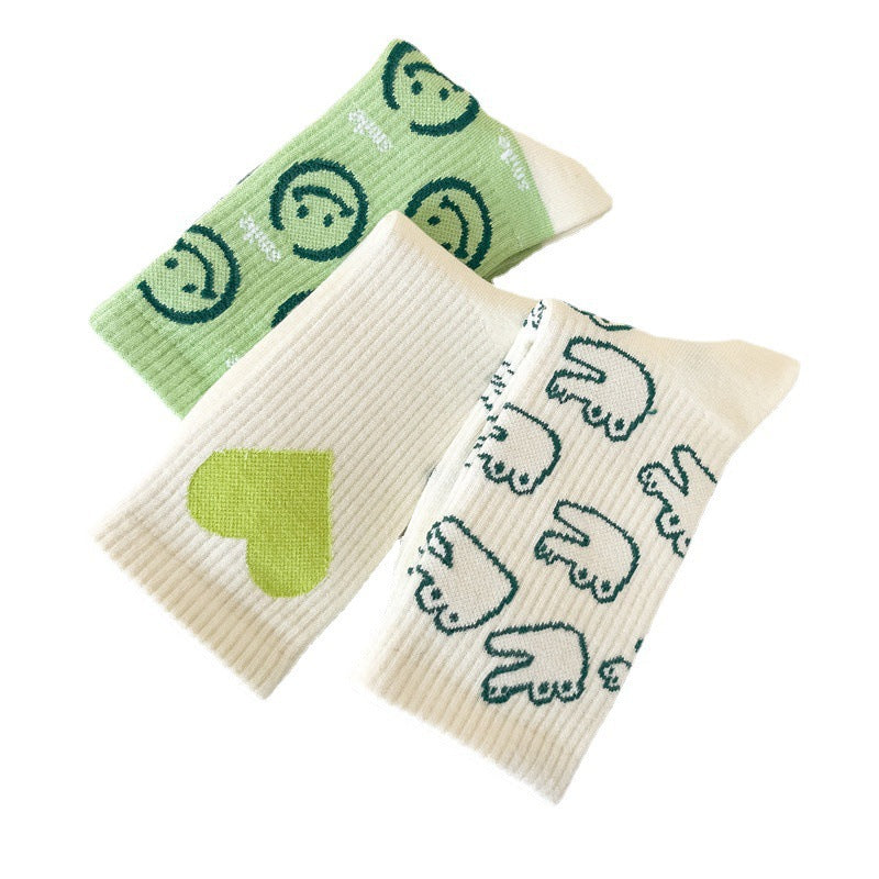 Cartoon Socks Japanese Personality