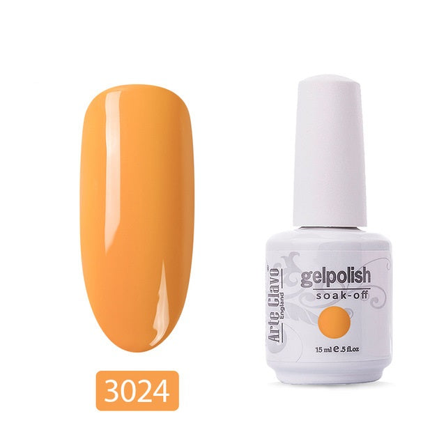15ML Nail Gel Summer Series Colorful Soak Off UV