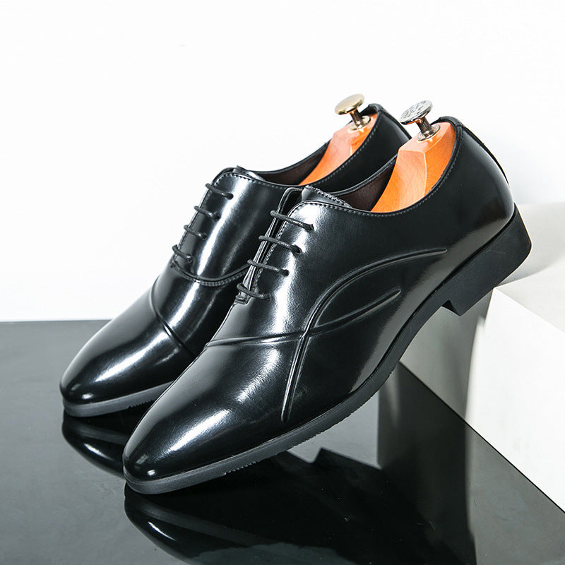 Outdoor Travel Fashion Personalized Men's Leather Shoes