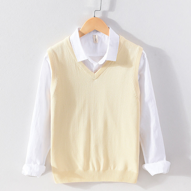 Men's Vest Business Casual V Neck