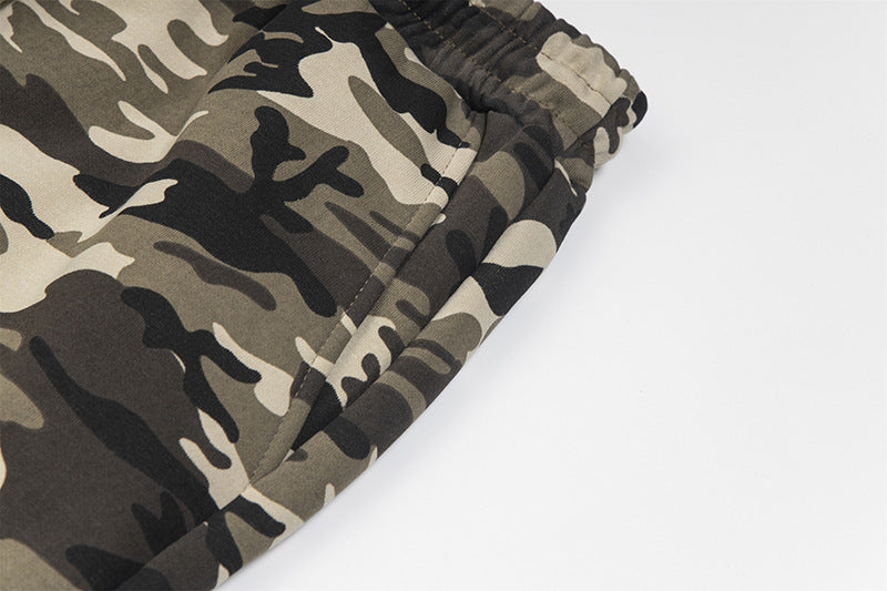 Sports Loose Camouflage Pants Women
