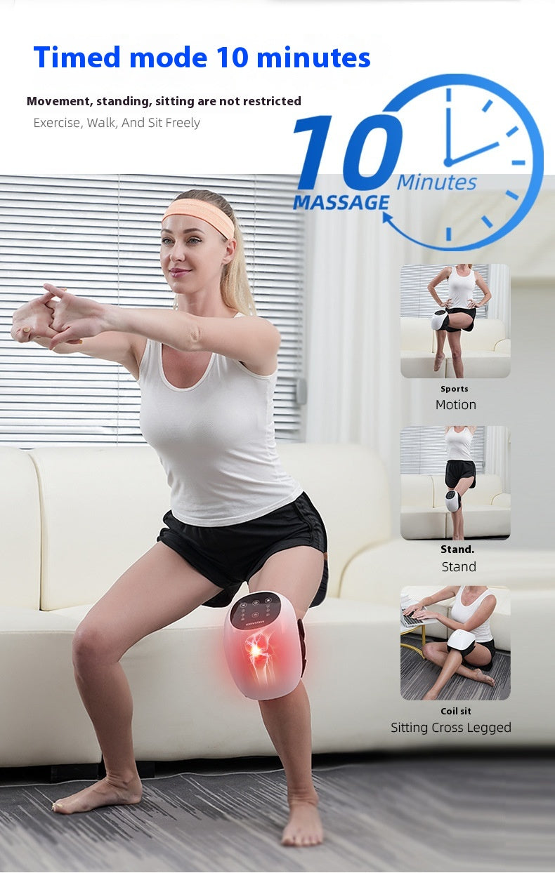 New Knee Massager Household Heating Red Light Vibration