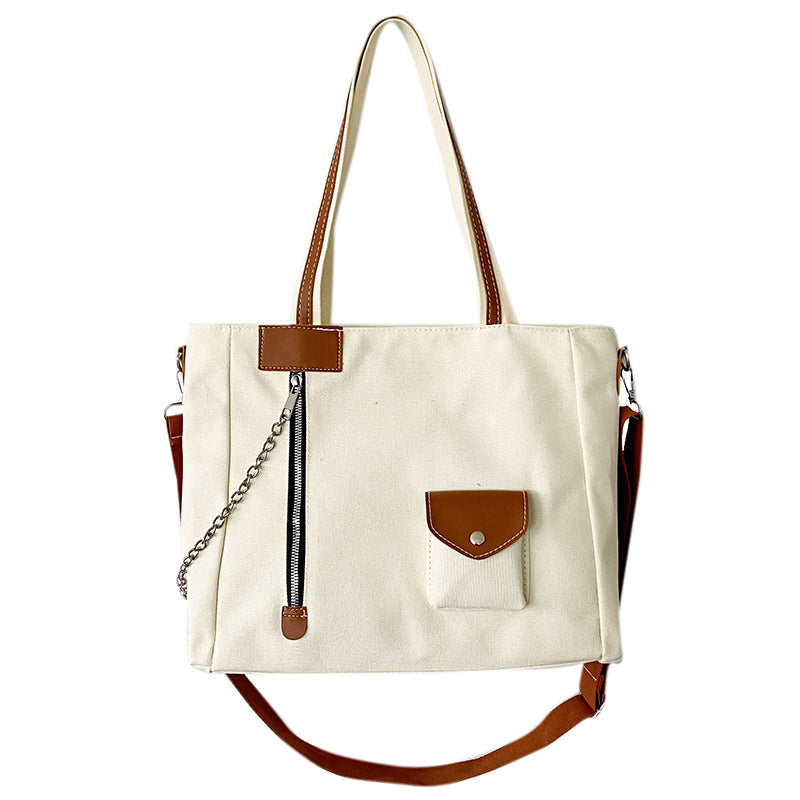 Simple And Versatile Leisure Student Large Capacity Single Shoulder Bag Crossbody