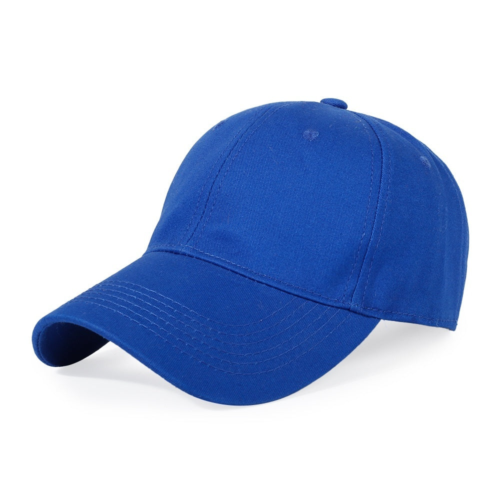Soft Top All-matching Hat R Letter Baseball Cap For Women