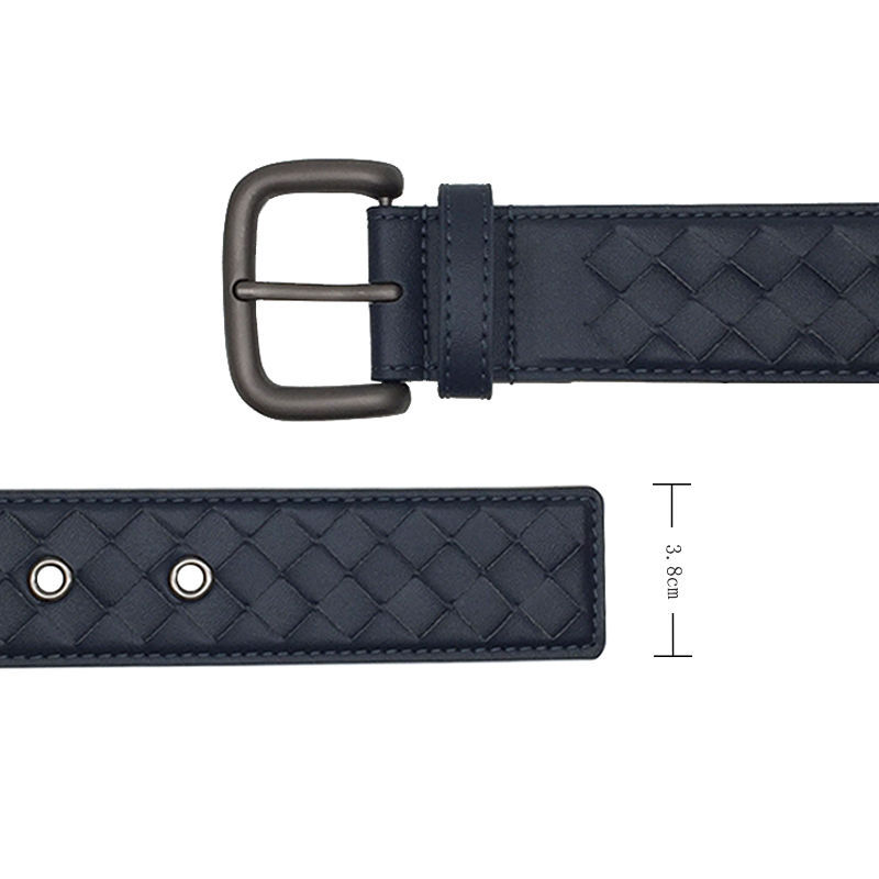 Men's Leather Pin Buckle Belt