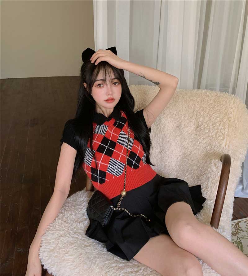 Women's Inner Design Summer Thin Top Knitted Vest