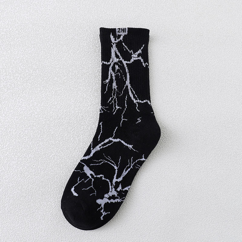 Korean Version Of Street Skateboard Basketball Socks