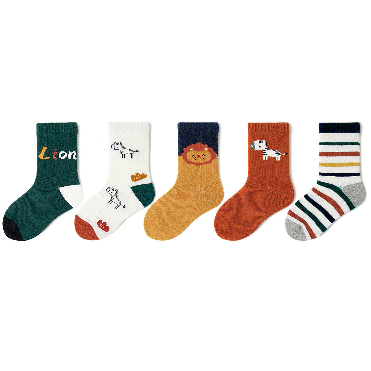 Children's Spring And Autumn Sports Cotton Socks