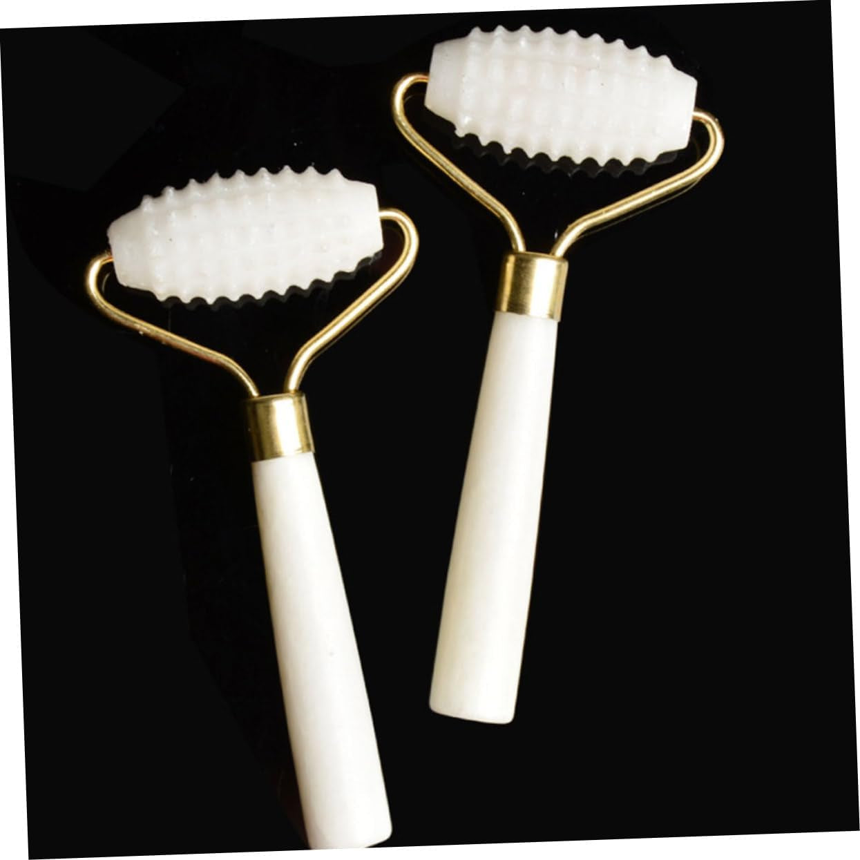 3Pcs Jade Face Roller Tool Portable Facial Massager Face Roller Massager Facial Massage Tool Single Head Jade