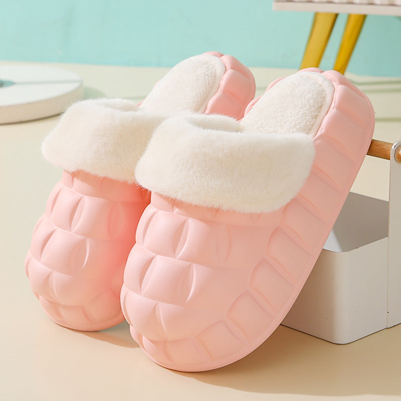 Cotton Slippers Detachable Female Home Cartoon