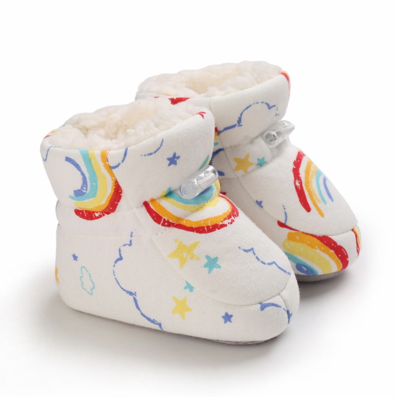 Winter Cartoon Casual Anti-drop Baby Shoes