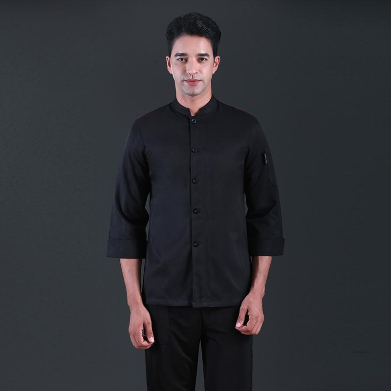 Chef's Work Clothes With Seven-cent Sleeves
