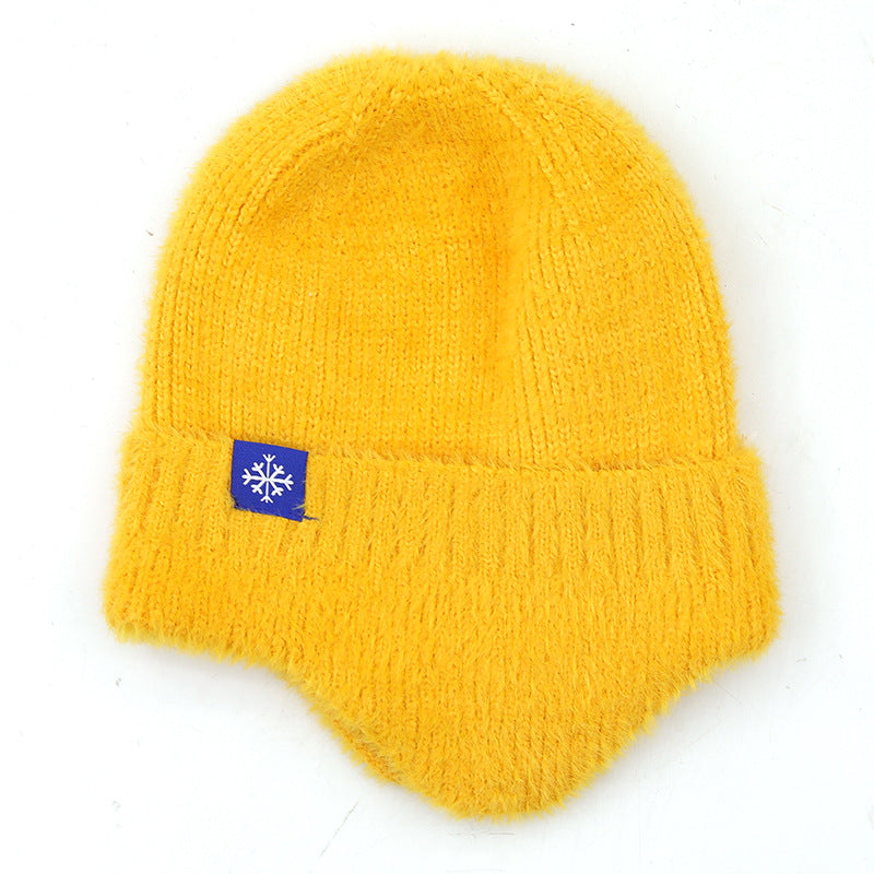 Women's Outdoor Warm Knitted Wool Ear Protection
