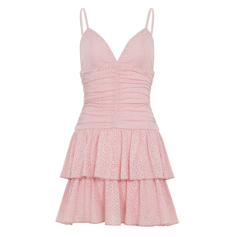 Womens Stylish Figure-hugging Sexy Slip Dress