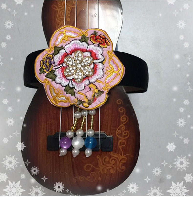 Hair Accessories Hanbok Embroidery Flower Headband