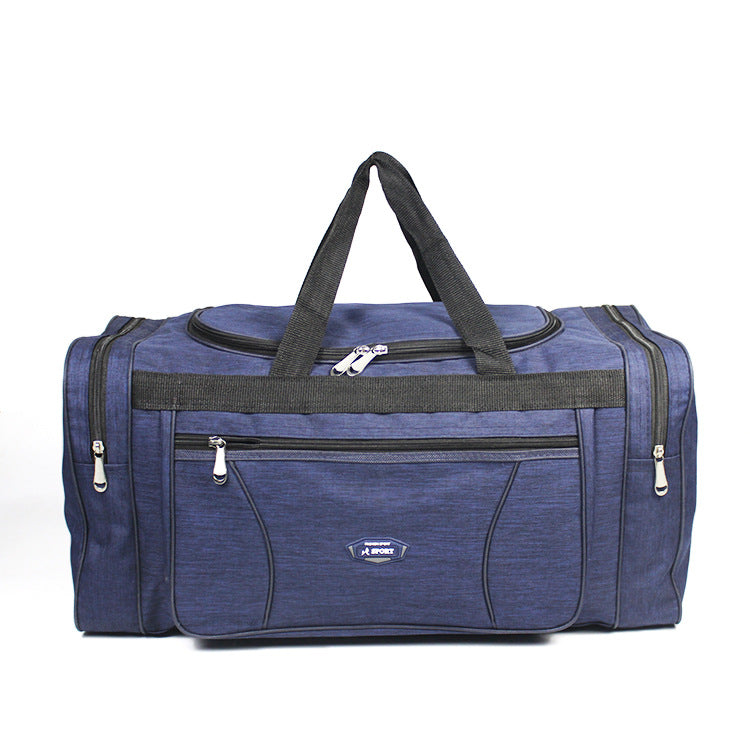 Large Capacity Oxford Cloth Waterproof Lightweight Foldable Travel Tote Bag