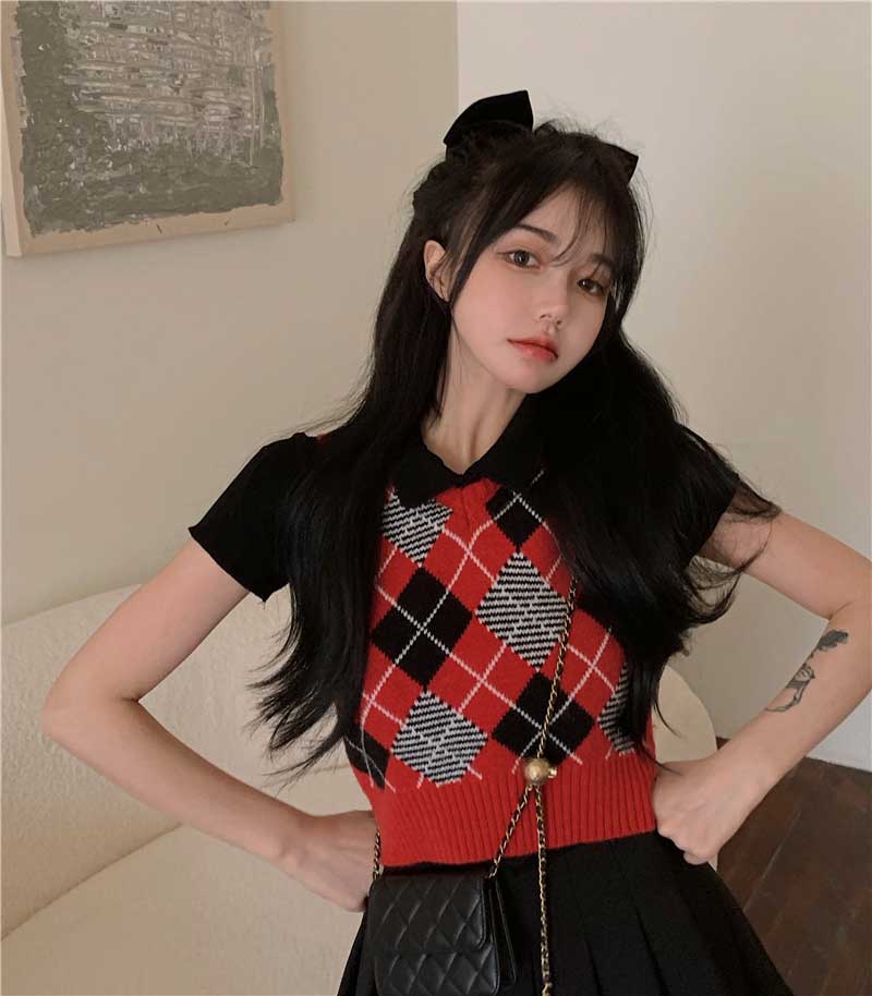 Women's Inner Design Summer Thin Top Knitted Vest