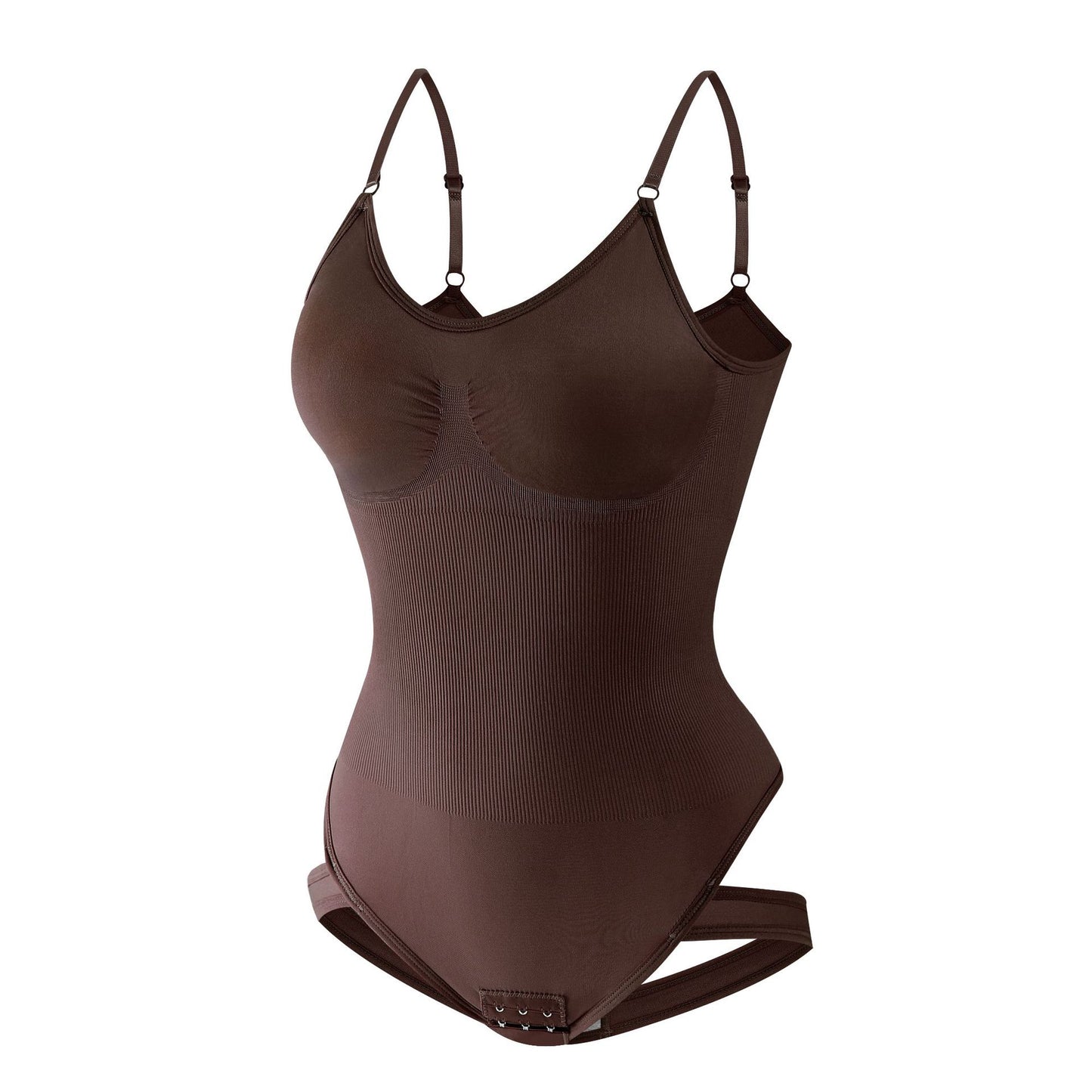 Kropsformende maveindsnævrende slynge-T-ryg-stor-størrelse-hoftehævende-jumpsuit