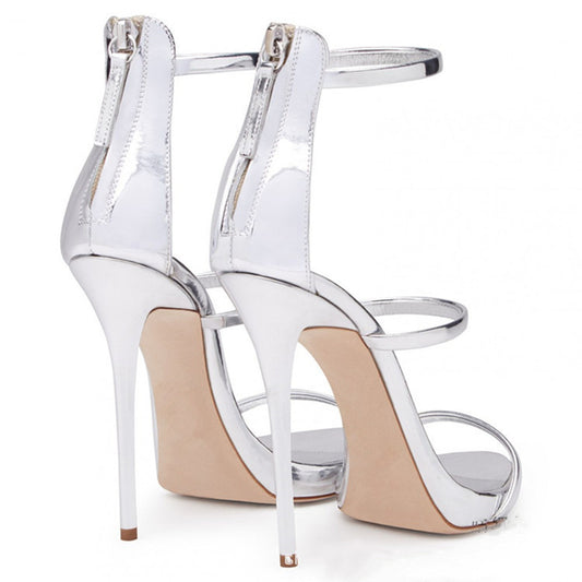 Stiletto With A Waterproof Platform Strap