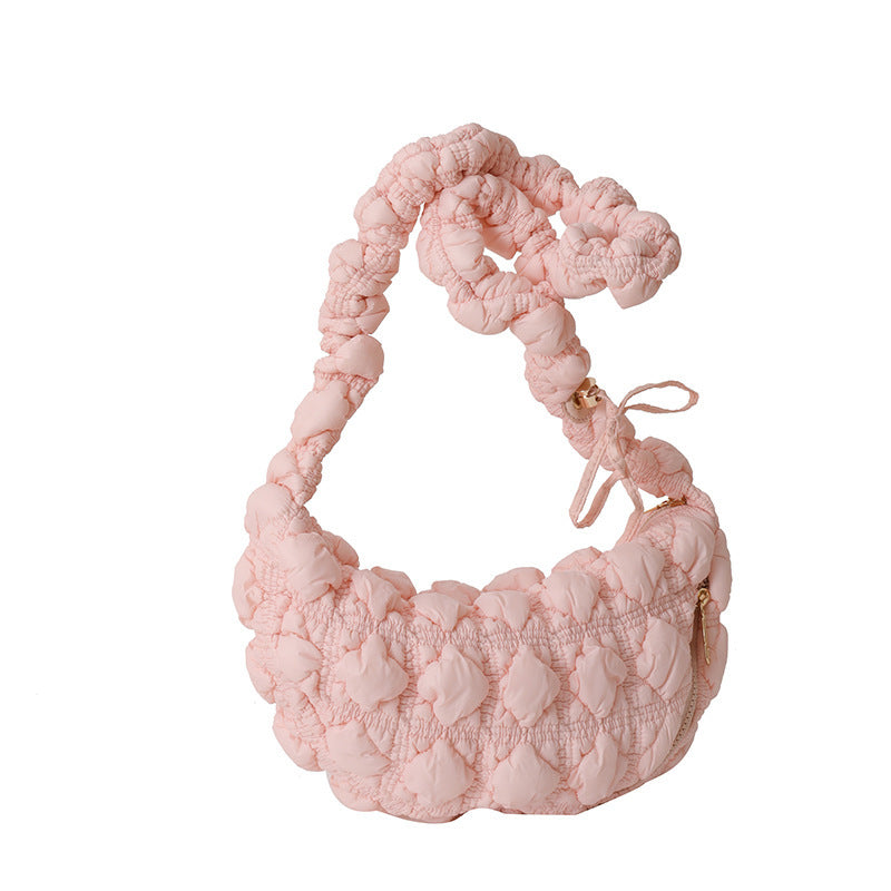 Cloud Bag Bubble Pleated Down Lightweight
