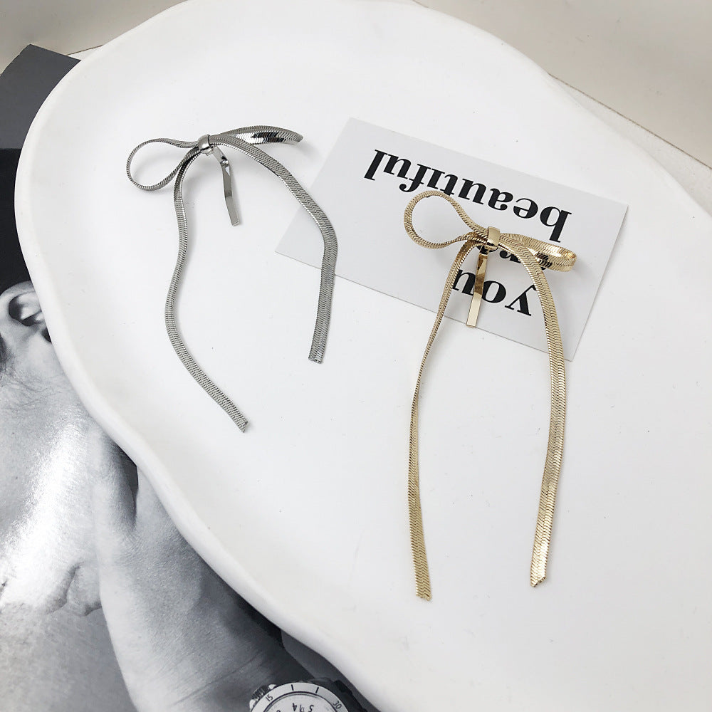 Bow Sweet And Simple Barrettes Personalized Minority Headdress