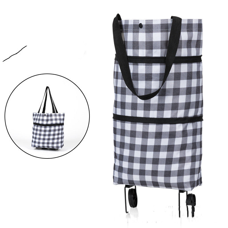 Foldable Wear-resistant Oxford Cloth Handbag