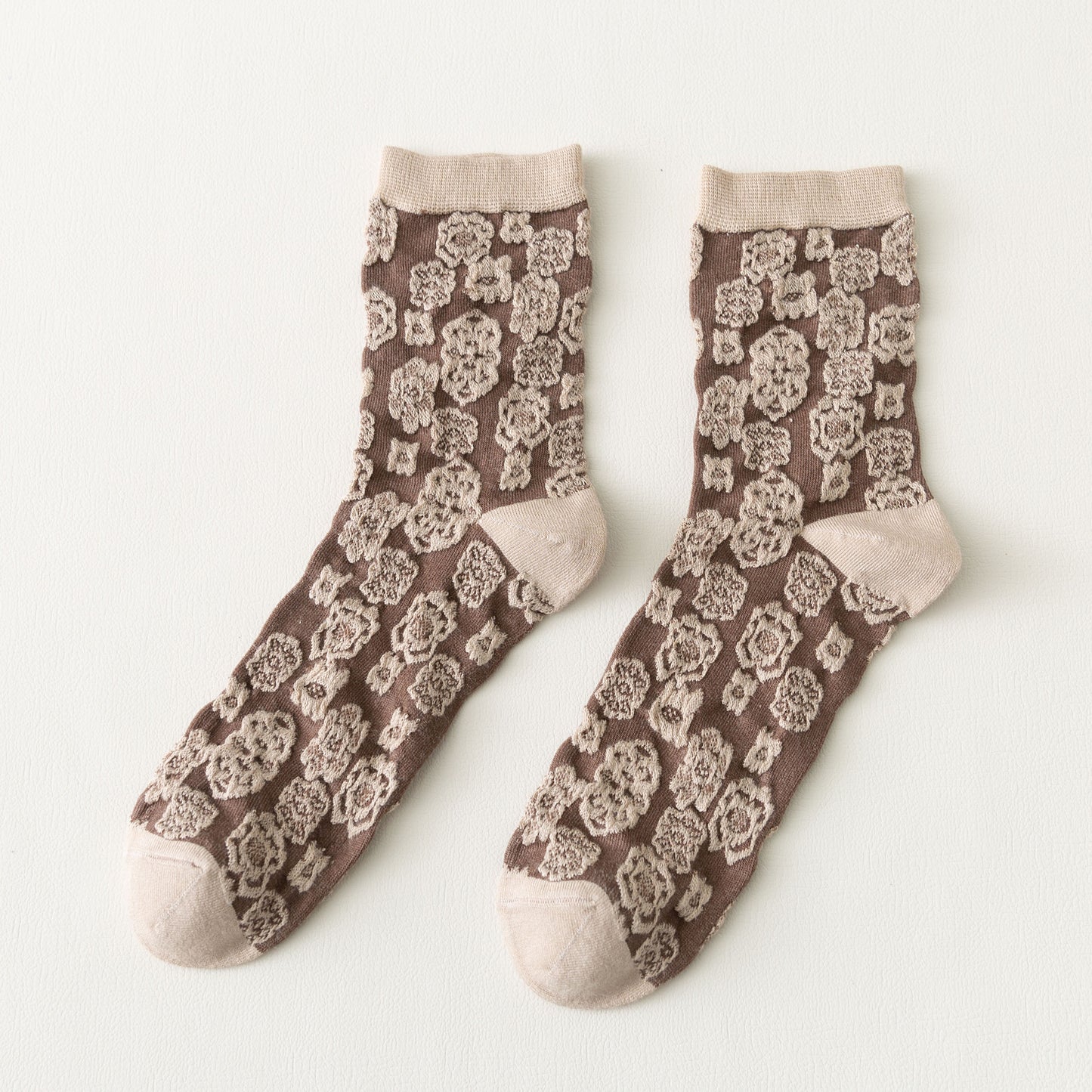 Lolita Modal Cotton Colorblock Women's Socks