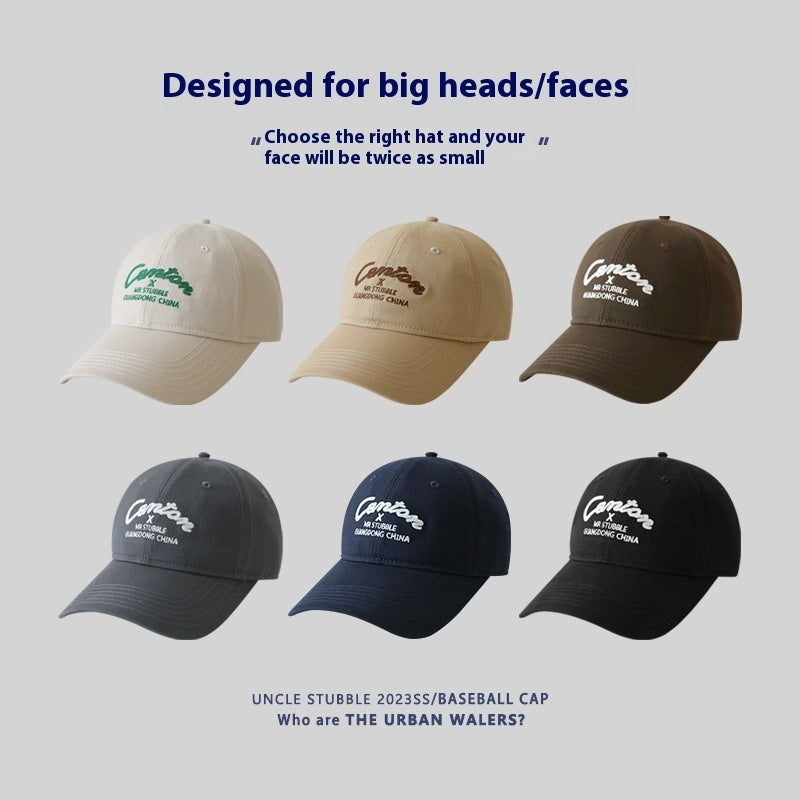 Big Face Small Soft Top Sunshade Duck Hat