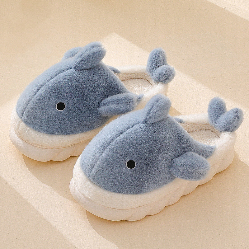 Cotton Slippers Women's Winter Home Thick Soled Lovers